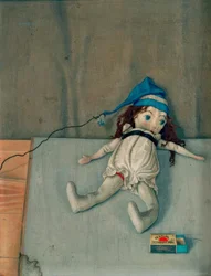 Poupée avec boîte d