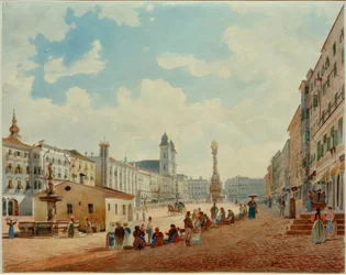 La place principale de Linz