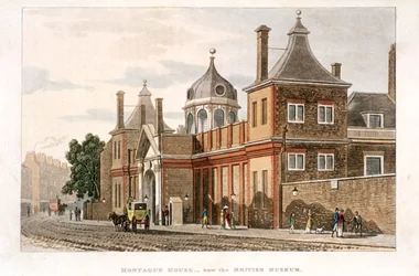 British Museum, Holborn, Londres, vers 1810
