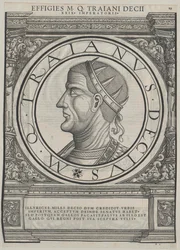 Empereur romain Dèce (impression)