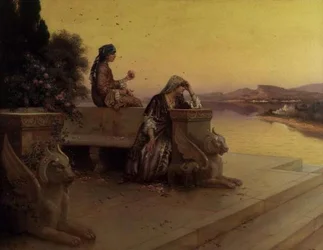 Sur la terrasse
