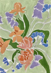 Bouquet floral éclatant