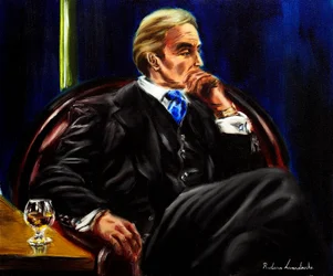 Late Night V, 2024 (huile sur toile)