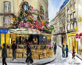 Maison Sauvage Paris - Autumn, 2023 (oil on canvas)