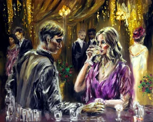 Rêves silencieux, 2021 (huile sur toile)