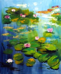 Nénuphars du jardin de Monet