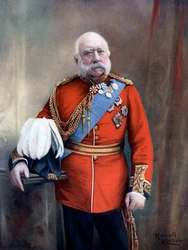 Prince George, Duc de Cambridge, membre de la famille royale britannique, fin 19e-début 20e siècle