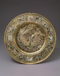 Assiette du Tsar Alexei Mikhailovich, 1675