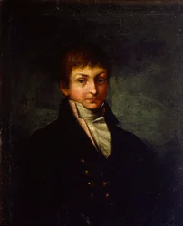Portrait du poète Konstantin N Batyushkov, 1800s