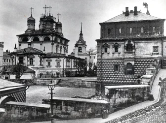Maison des Boyards Romanov dans le Monastère du Signe, et la Cathédrale du Signe, Moscou