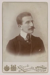 Portrait du peintre Léon Bakst (1866-1924)