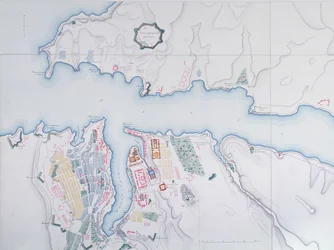 Carte de Sébastopol, 1854