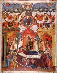 La Dormition, XVIIIe siècle