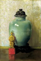 Pot chinois vert