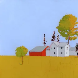 Potentiel, 2025 (acrylique sur panneau de bois)