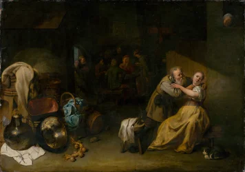 Scène de taverne
