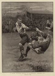 Match de rugby à Blackheath, repoussé