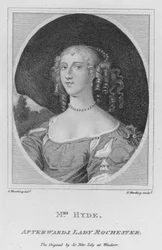 Mme Hyde, plus tard Lady Rochester (gravure)