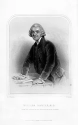 Dr William Hunter, anatomiste et obstétricien écossais, 1870