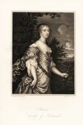Portrait de Frances Stuart, duchesse de Richmond