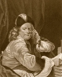 Thomas Killigrew, gravé par J.J Van den Bergh
