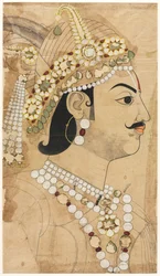 Portrait du Maharaja Pratap Singh 1764-1803, vers 1793
