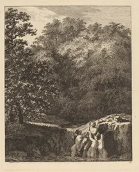 Hylas et les nymphes, 1771