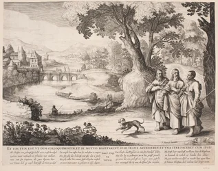 Pèlerins à Emmaüs