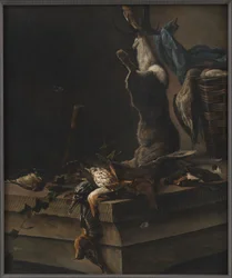 Nature morte de gibier mort