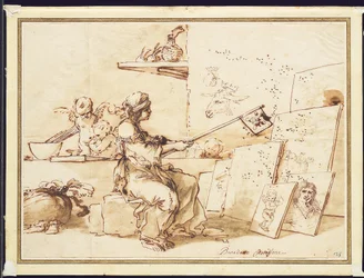 Allégorie de la peinture pauvre, vers 1649-50