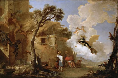 Astrée quittant les bergers