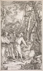 Diogène et sa coupe, 1662