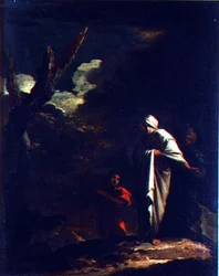 Paysage avec figures