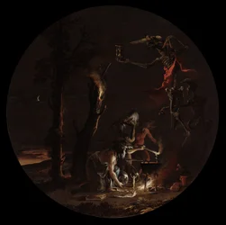 Scènes de sorcellerie : Soirée, vers 1645-1649