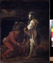 Soldats jouant aux dés