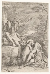 Tibérinus apparaît à Énée