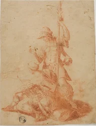 Deux guerriers masculins