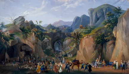 Scène de la crèche royale de Ferdinand II