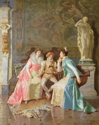Lecture, vers 1890