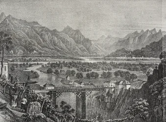 Vue de la vallée d
