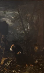 Démocrite en méditation, 1651