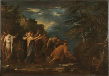 Pythagore émergeant des Enfers