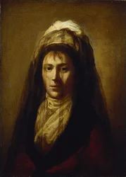 Portrait de la comtesse Yekaterina Petrovna Rostopchina portant un voile