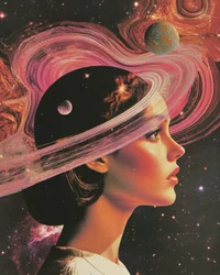 La femme du rêve cosmique