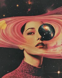 Le regard de la femme cosmique