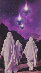 Figures mystiques et boules disco