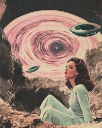 Regard sur la galaxie rose