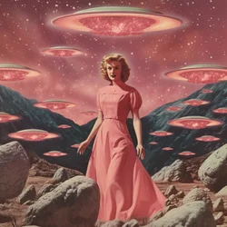 Invasion de science-fiction rétro