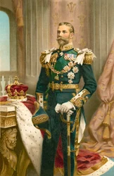 Son Altesse Royale le Prince de Galles (lithographie couleur)