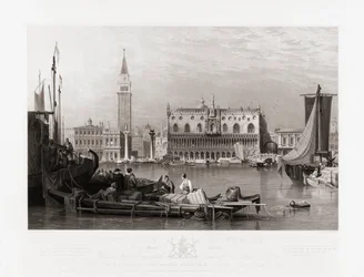 Palais des Doges et place Saint-Marc, Venise